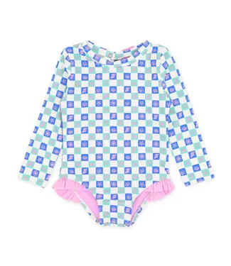 Feather 4 Arrow White Coastal Cutie Surf Suit
