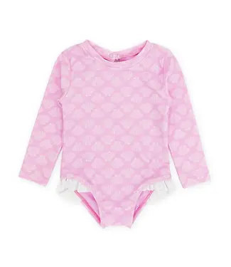 Feather 4 Arrow Pop Pink Coastal Cutie Surf Suit