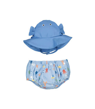 Mayoral Boat Swim Diaper & Sun Hat