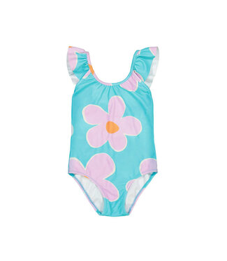 Mayoral Lilac Printed Swimsuit