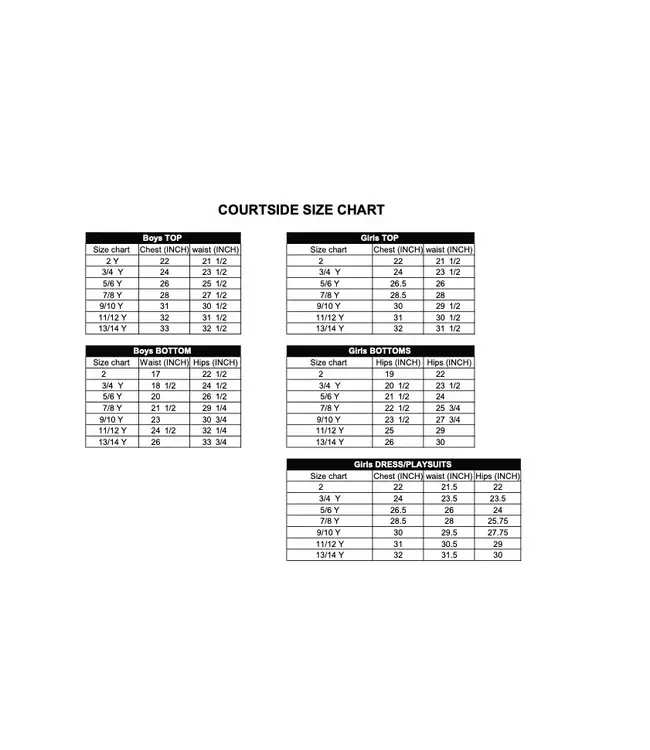 courtside kids Lemon Love Dress