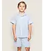 Petite Plume Light Blue Gingham PJ Short Set
