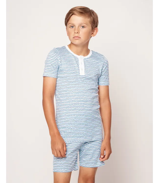 Petite Plume La Mer Short PJ Set