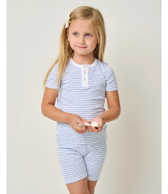 Petite Plume La Mer Short PJ Set