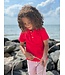 Red Pique Polo
