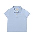 Me & Henry Blue Pique Polo