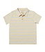 Me & Henry Blue/Cream Thick Stripe Polo