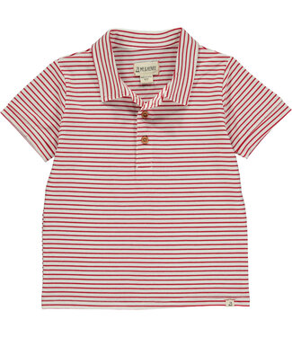 Me & Henry Red/White Polo