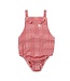 Red/White Plaid Gauze Bubble