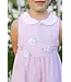 Linen Look Dress with Flowers