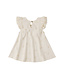 Quincy Mae Natural Bunnies Flutter Dress