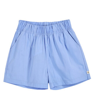 Blue Shell Poplin Shorts