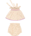 Early Sunday Butterfly Didi Smocked Top & Bloomer