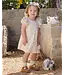 Quincy Mae Natural Bunnies Flutter Dress