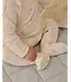 Ivory Chicks L/S Zip Footie