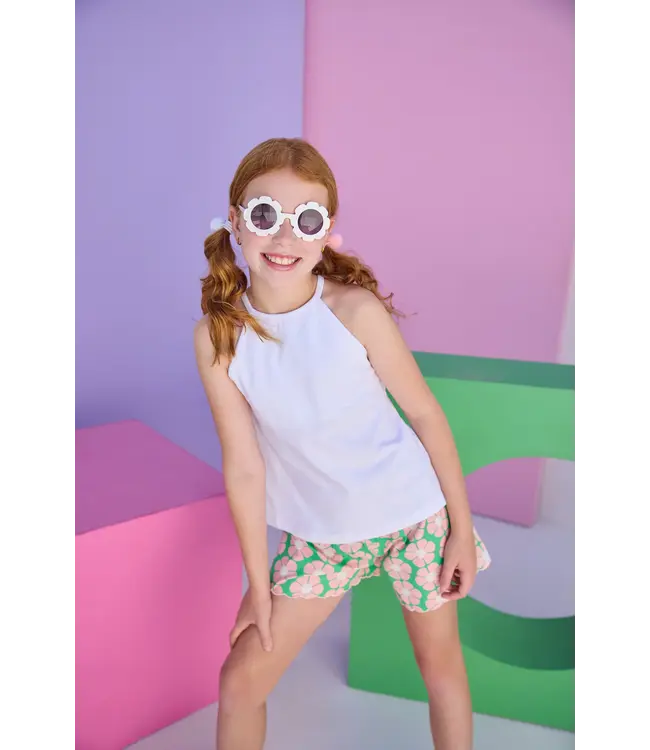 Bisby White Halter Top