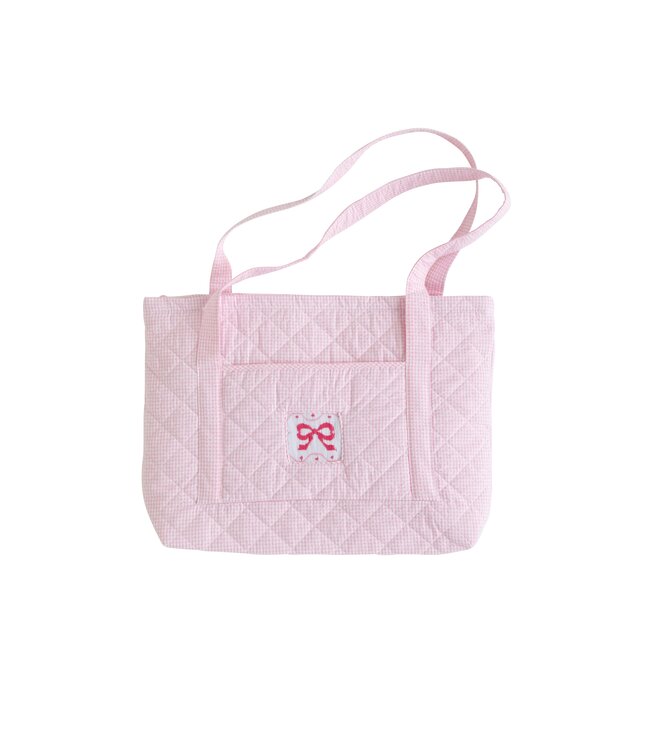 Little English Quilted Tote