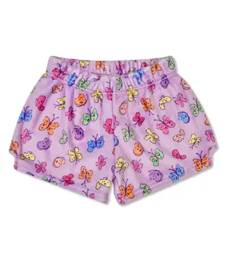 Iscream Bright Butterflies Plush Shorts