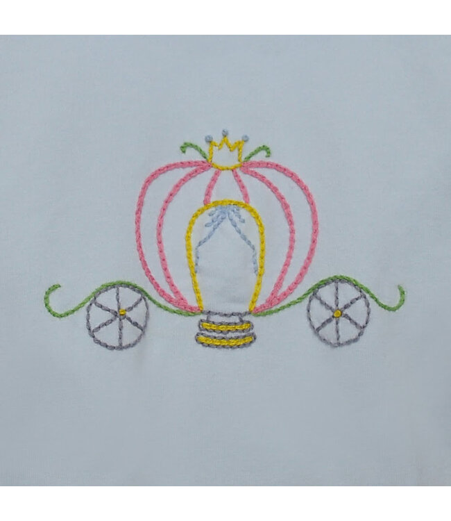 Remember Nguyen Blue Emma Blouse-Princess Carriage