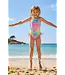 Azura Marble Printed One Pc. Swimsuit
