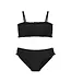 Black June Crinkle Two Pc. Swimsuit