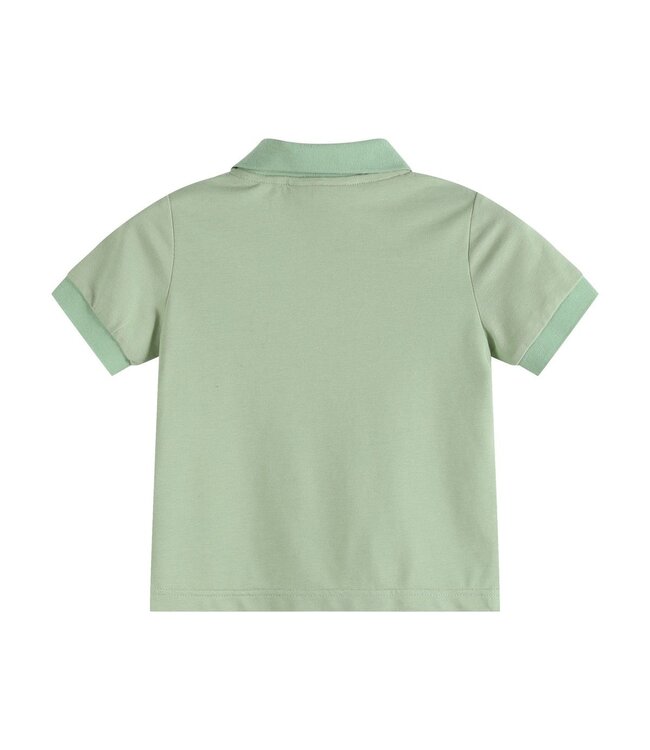 Lil Cactus Green Tractor Golf Polo