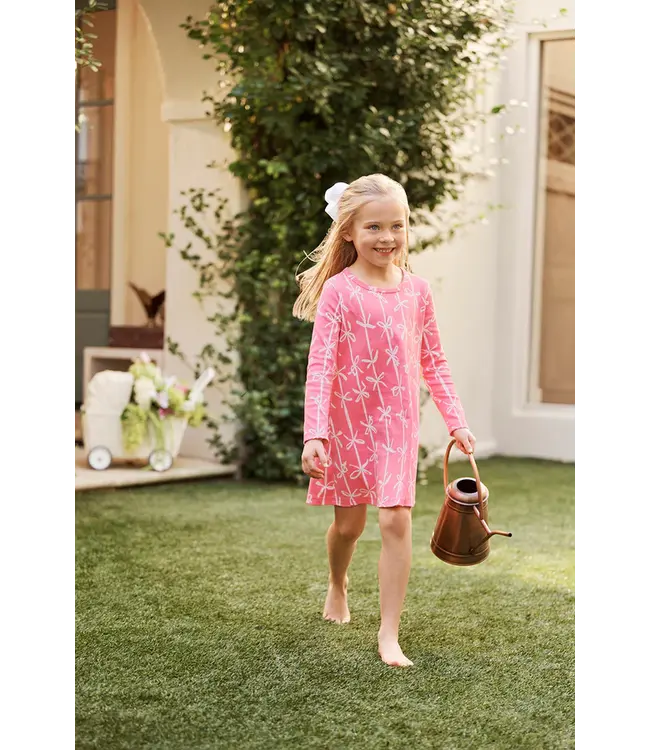 Beaufort Bonnet Braselton Bows Romany Rose L/S Polly Play Dress