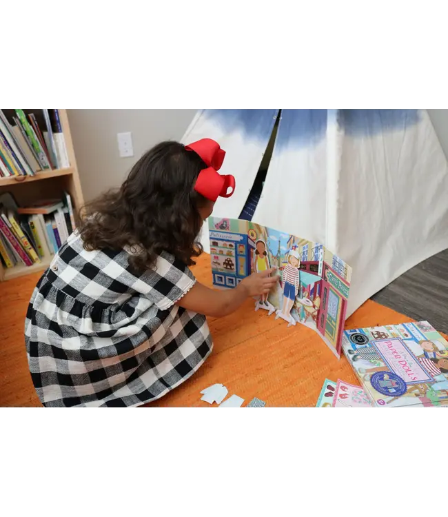 eeboo A Day in Paris Paper Doll Set