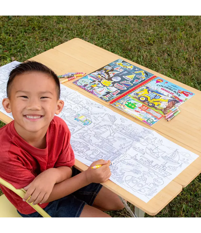 Fold Out Coloring Book