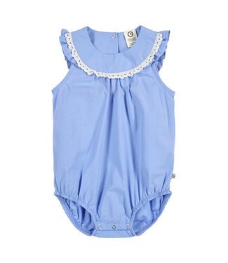 Shell Blue Poplin Wide Fit S/S Onesie
