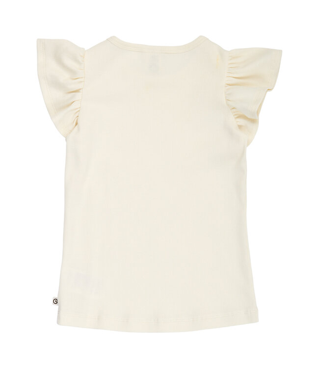 Tofu Cozy Me Rib Frill Tee