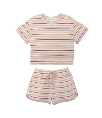 Mabel and Honey Pink Sunset Sherbet 2 Pc. Set