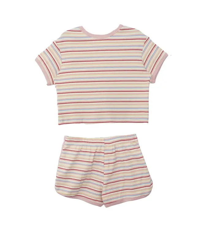 Mabel and Honey Pink Sunset Sherbet 2 Pc. Set