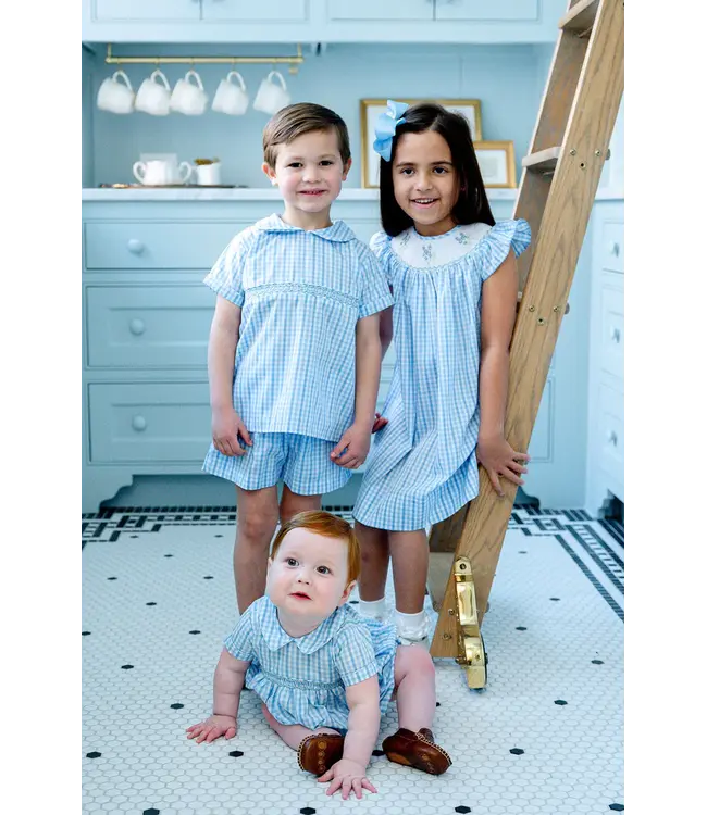 Ruth and Ralph Bluebonnets Samuel Short Set