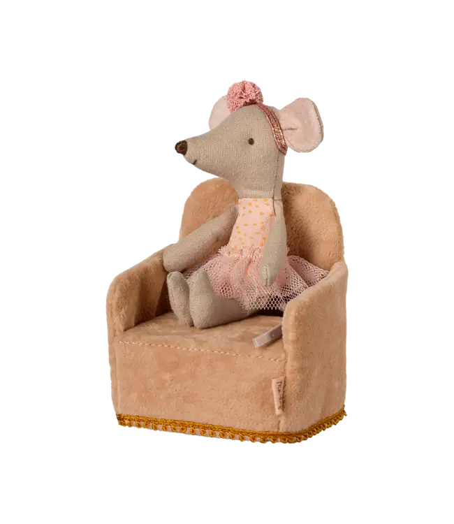 Maileg Folding Chair, Mouse-Powder