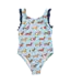 Pink Chicken Dachshunds Sylvie Swimsuit