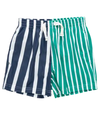 Pink Chicken Multi Stripe Swim Trunk