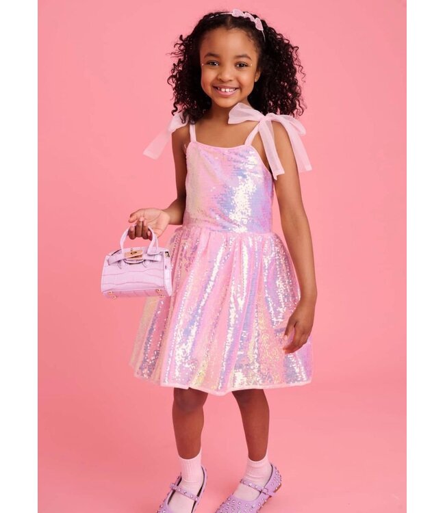 Lola & the Boys Magic Sequin Tank Dress