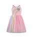 Lola & the Boys Heart Rainbow Tulle Dress