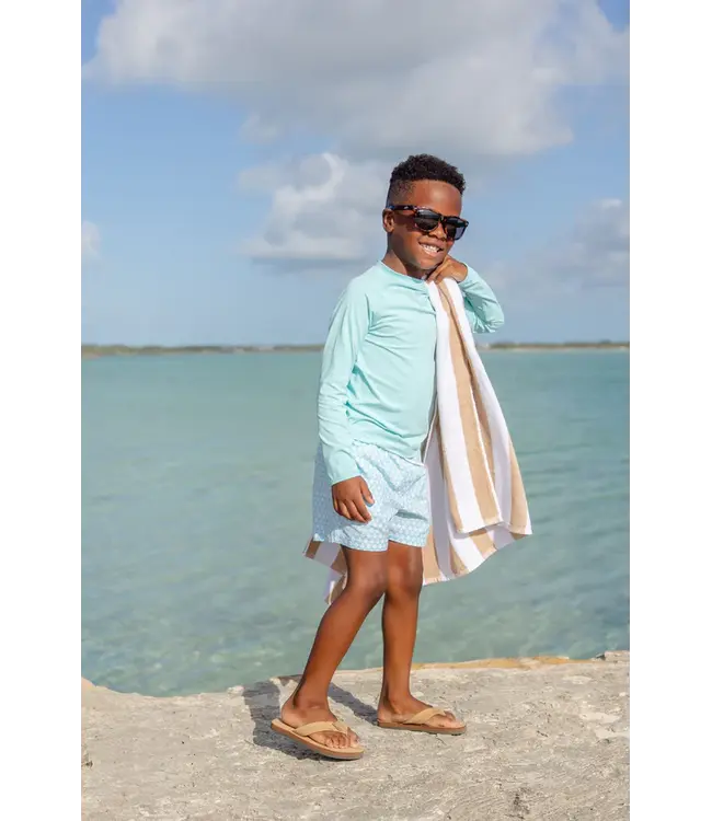 Dunmore Doo-Dad/Lauderdale Lavender Tortola Swim Trunks