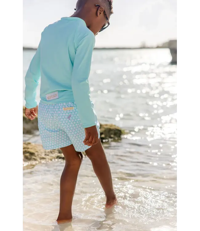 Dunmore Doo-Dad/Lauderdale Lavender Tortola Swim Trunks
