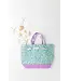 Beaufort Bonnet Fitzroy Floral/Violet/White Isabelle Beach Bag