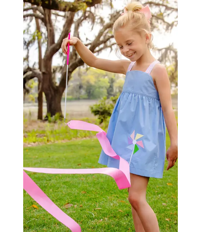 Beaufort Bonnet Park City Periwinkle/Woodstock Park Plaid Macy Drew Dress