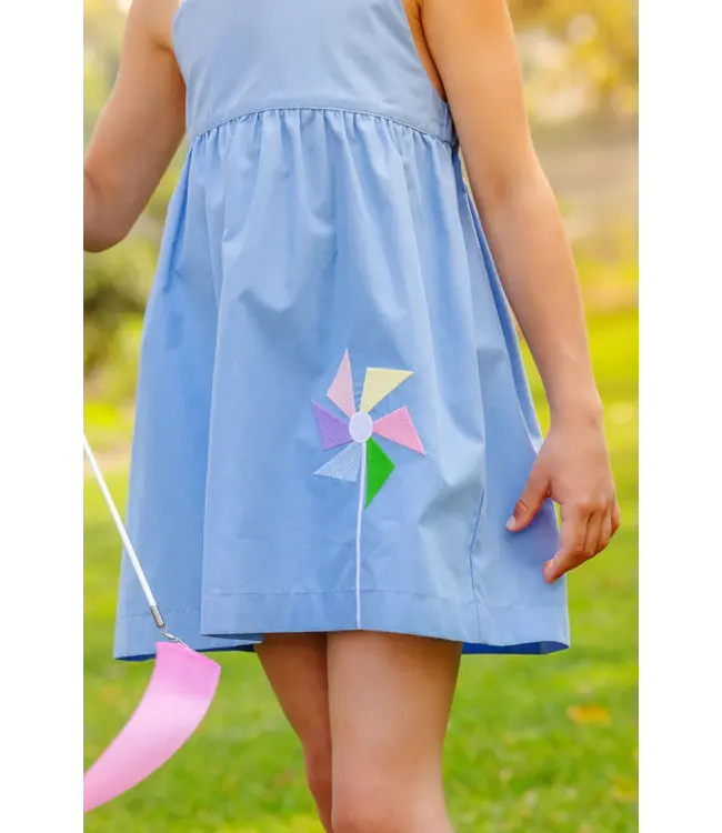 Beaufort Bonnet Park City Periwinkle/Woodstock Park Plaid Macy Drew Dress