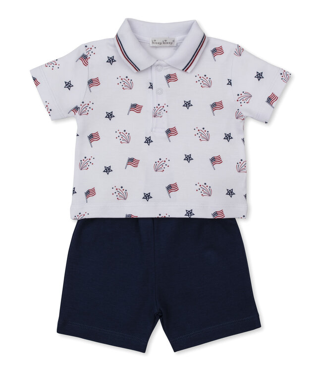 Star-Spangled Freedom Bermuda Set