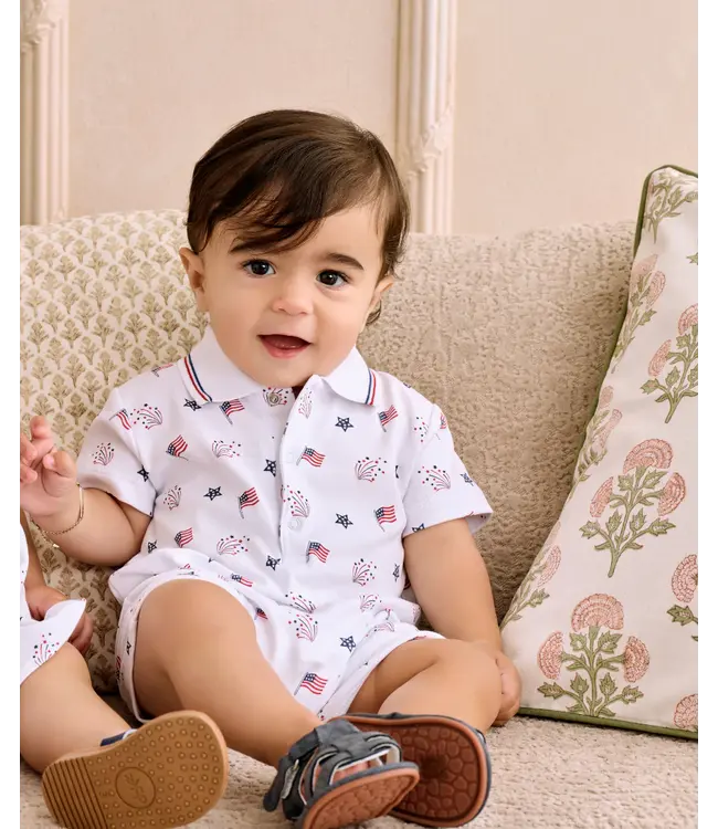 Kissy Kissy Star-Spangled Freedom Short Playsuit