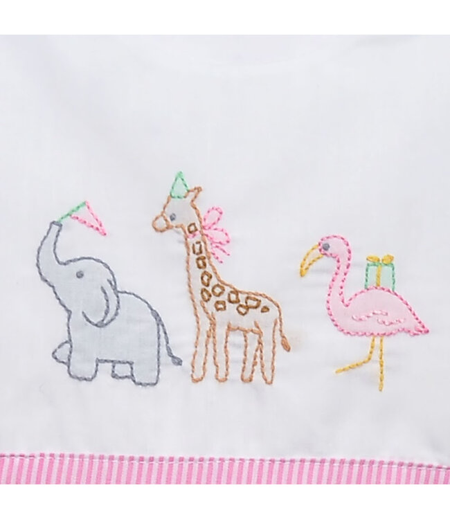 Baby Sen Pink Greer Girl Bubble - Party Animals