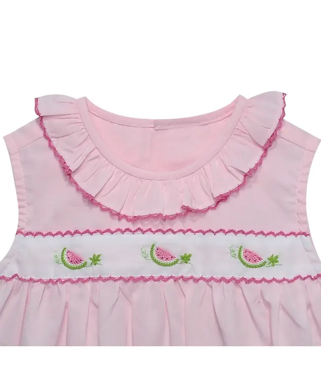 Baby Sen Pink Bryn Dress - Watermelon