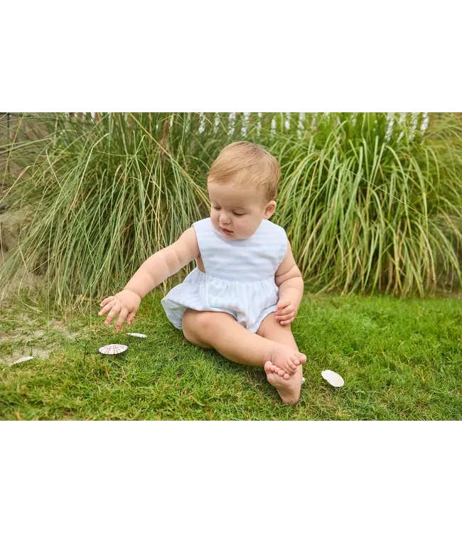 Little English Savannah Stripe Apron Bubble