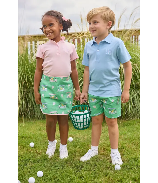 Little English Blue Paws on Par Short